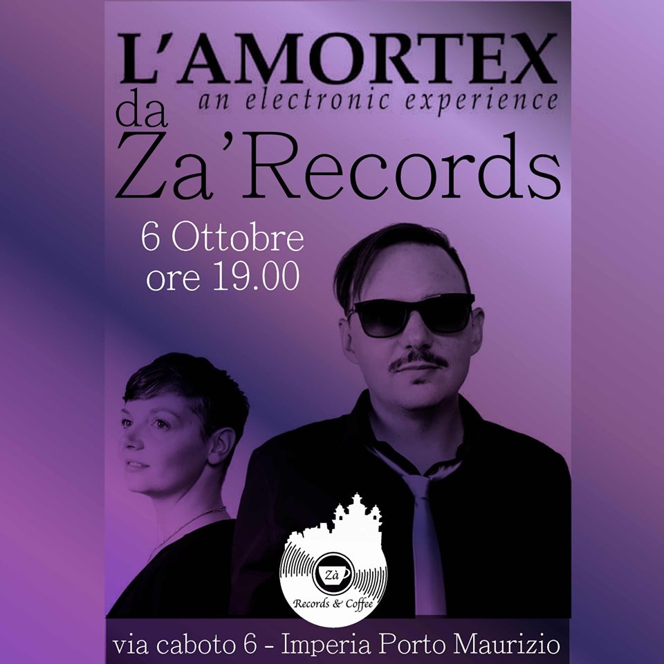 L’ Amortex Live allo Za’ Records !!