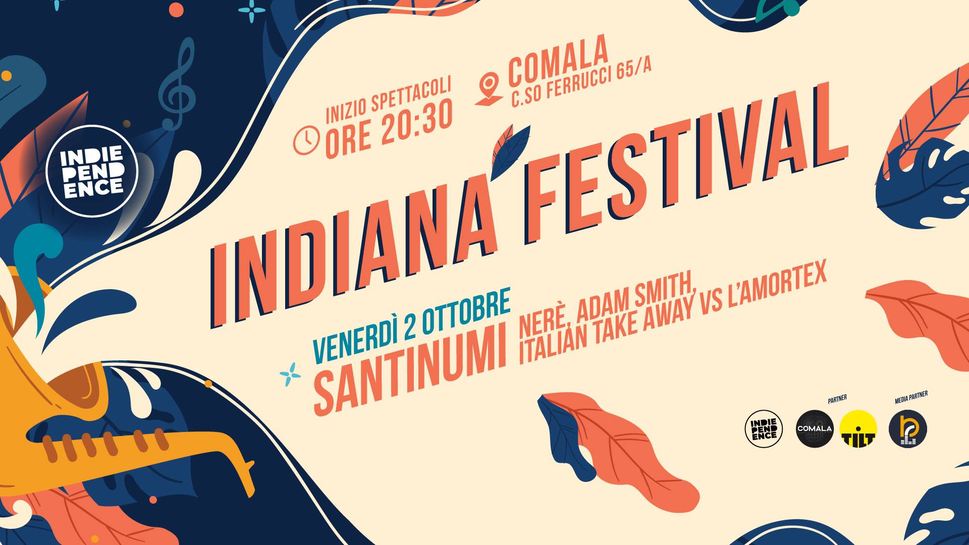 IndianaFestival #2 | Santinumi, AdamSmith, Nerè, ITAvsL’Amortex